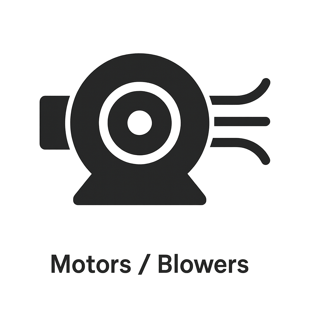 Quadra-Fire motors and blowers