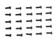 Heatilator, Heat N Glo & Quadra-Fire Phillips Head Screws - 25 Pack (220-0030/25)