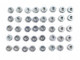 Quadra-Fire & Heat N Glo Keps Lock Nuts (226-0060/40)