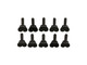 Quadra-Fire 1/4-20 X 1/2" Thumb Screws - 10 Pack (7000-617/10)