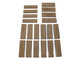 Quadra-Fire Pioneer Series Brick Assembly (SRV4182-016)