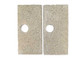 Quadra-Fire Rear Firebrick with Hole - Set of 2 (SRV436-0380)