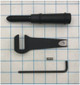 Quadra-Fire Explorer III Top Load Handle Assembly (SRV7060-055)