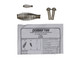 Quadra-Fire Door Upgrade Kit - Satin Nickel (UK-DRNL)